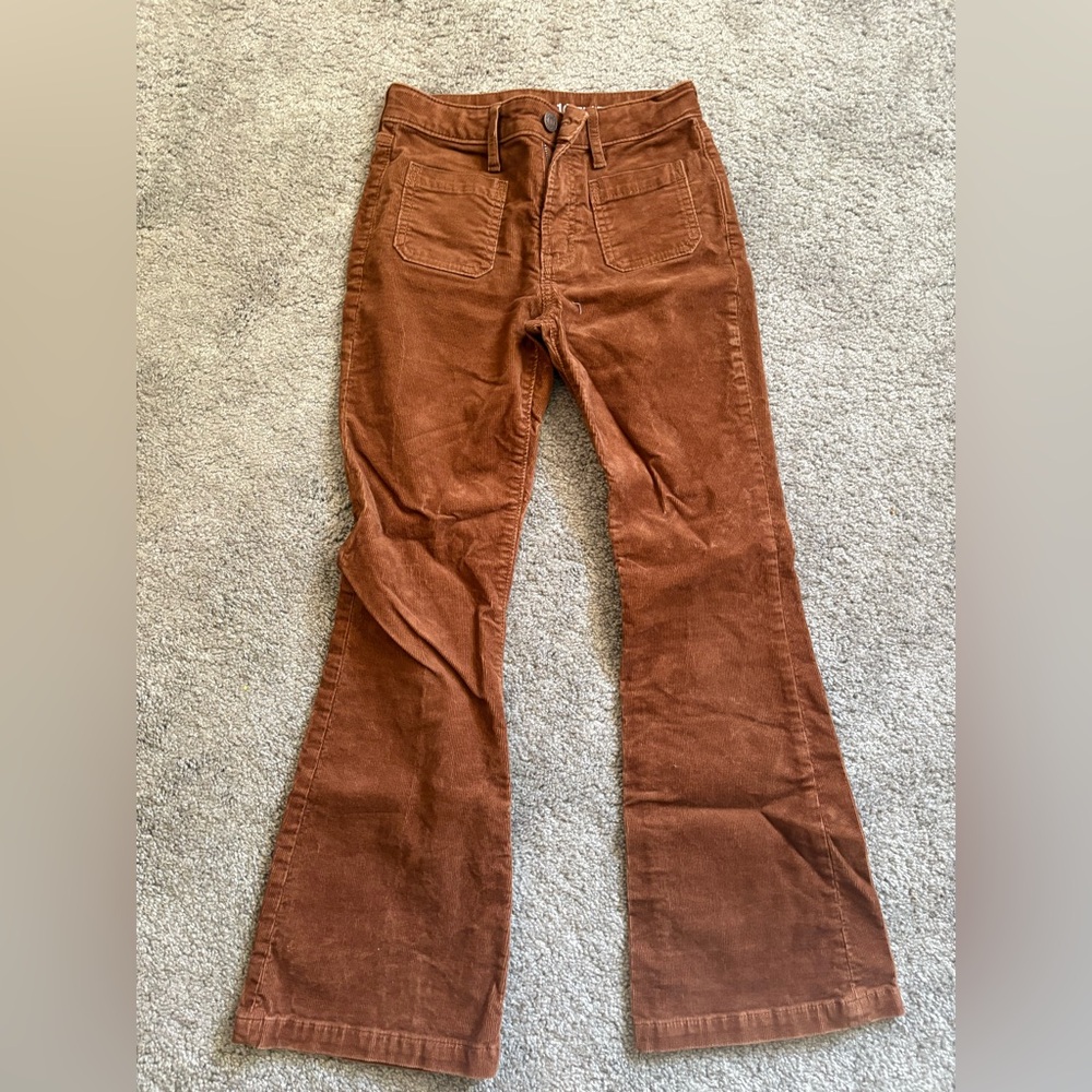 Gap kids Brown Corduroy Flare Pants